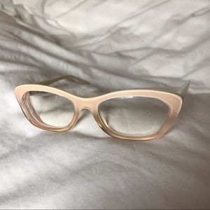 PRADA pink cat eye glasses
